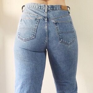 Vintage Light Blue Straight-Leg Jeans